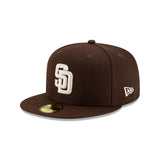 59FIFTY MLBオンフィールド サンディエゴ・パドレス オルタネイト バーントウッド【14524855】