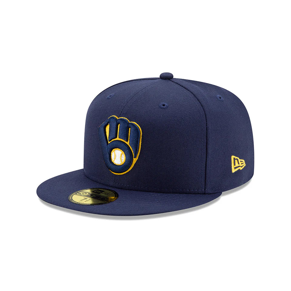 NEW ERA 59FIFTY MLBオンフィールド ミルウォーキー・ブリュワーズ ホーム【14524872】