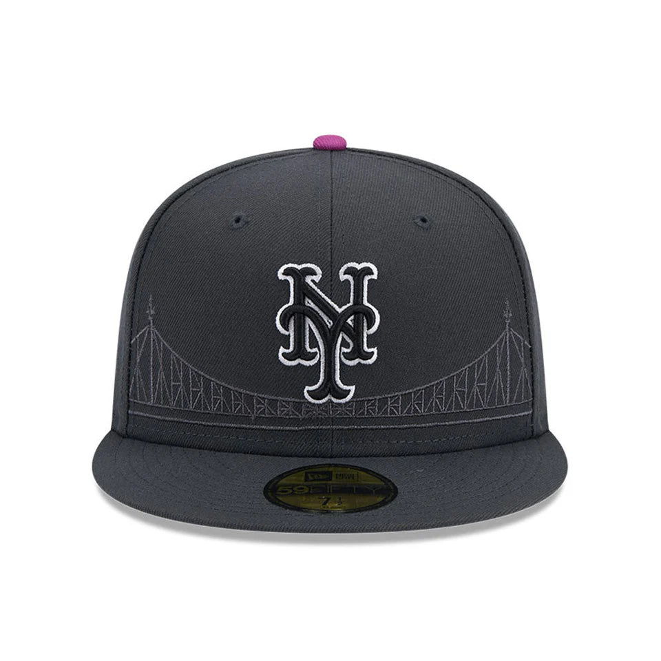 NEW ERA 59FIFTY オンフィールド MLB City Connect ニューヨーク・メッツ グラファイト【14521634】