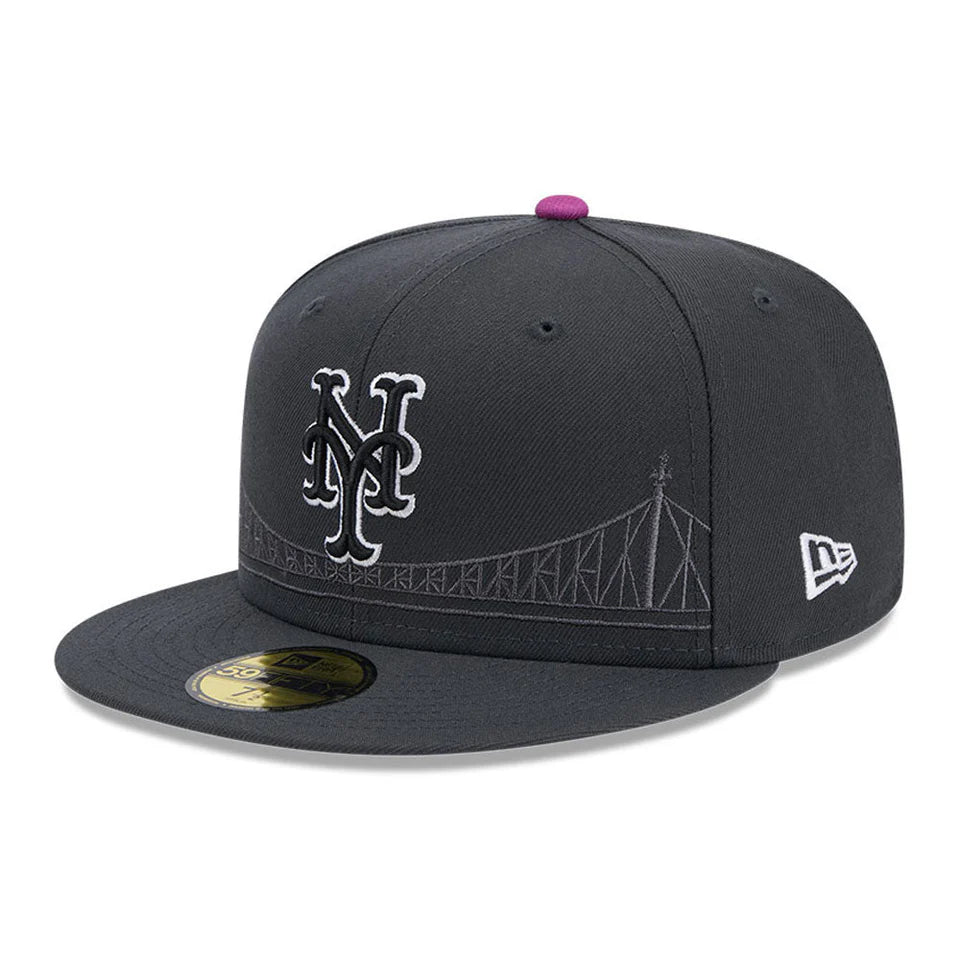 NEW ERA 59FIFTY オンフィールド MLB City Connect ニューヨーク・メッツ グラファイト【14521634】