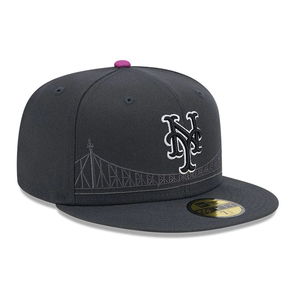 NEW ERA 59FIFTY オンフィールド MLB City Connect ニューヨーク・メッツ グラファイト【14521634】