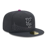 NEW ERA 59FIFTY オンフィールド MLB City Connect ニューヨーク・メッツ グラファイト【14521634】