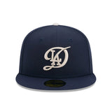 NEW ERA 59FIFTY オンフィールド MLB City Connect ロサンゼルス・ドジャース ネイビー【14521637】