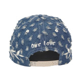 CHILLIN' -Crash Blue Denim Cap-