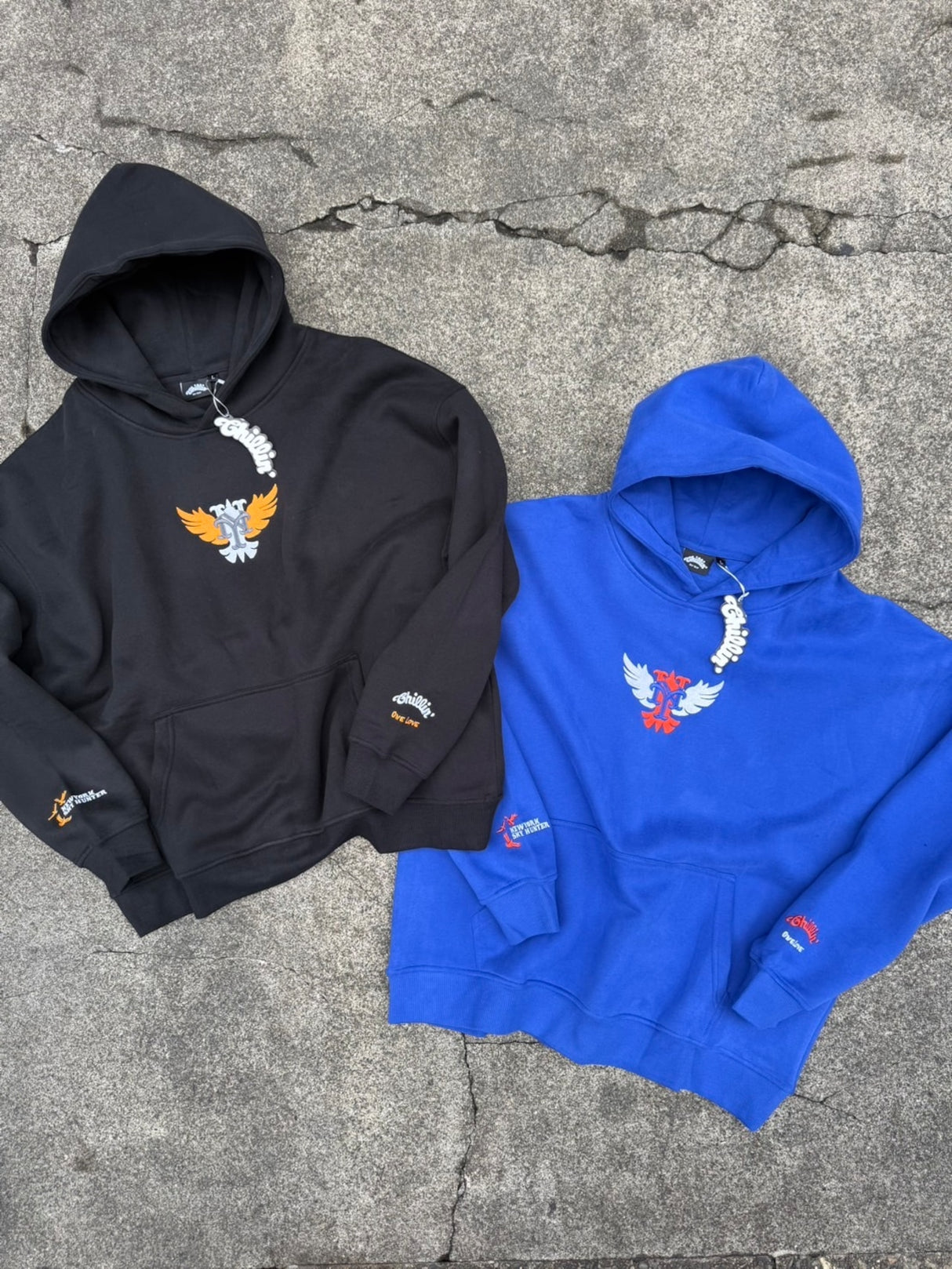 CHILLIN' -NY EAGLE HOODIE-