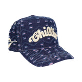 CHILLIN' -CRASH DENIM CAP- NAVY