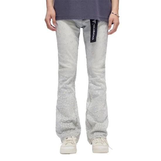 VALABASAS CANITE STACKED LIGHTB BLUE  WASH JEANS VLBS-VJ3-1121