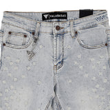 VALABASAS CANITE STACKED LIGHTB BLUE  WASH JEANS VLBS-VJ3-1121