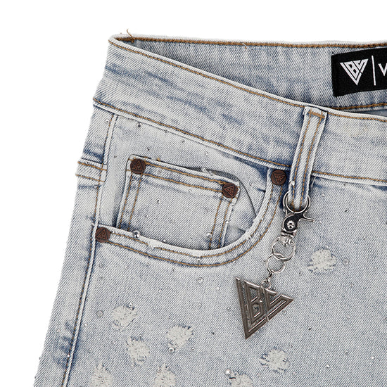 VALABASAS CANITE STACKED LIGHTB BLUE  WASH JEANS VLBS-VJ3-1121