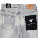 VALABASAS CANITE STACKED LIGHTB BLUE  WASH JEANS VLBS-VJ3-1121