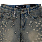 VALABASAS CANITE STACKED VINTAGE WASH JEANS VLBS-VJ3-1121
