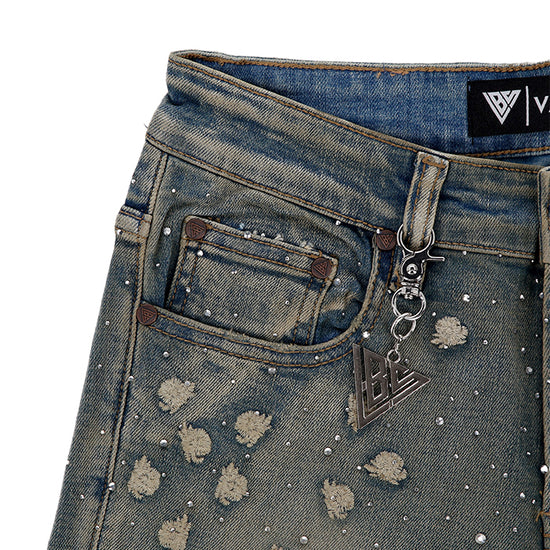 VALABASAS CANITE STACKED VINTAGE WASH JEANS VLBS-VJ3-1121