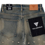 VALABASAS CANITE STACKED VINTAGE WASH JEANS VLBS-VJ3-1121