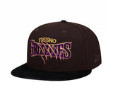 【海外買付品】59FIFTY Fresno Grizzlies Burnt Purple Cord Prime