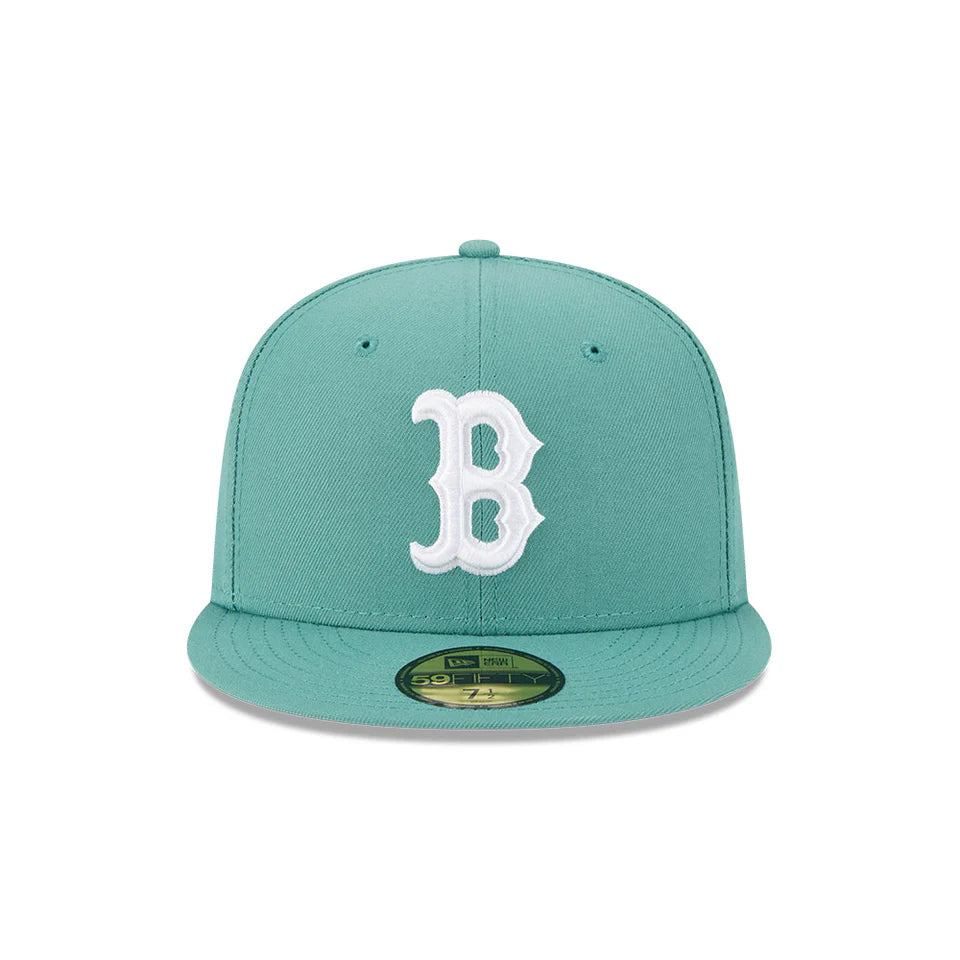 NEW ERA 59FIFTY オンフィールド MLB City Connect ボストン・レッドソックス ミントグリーン【14521643】