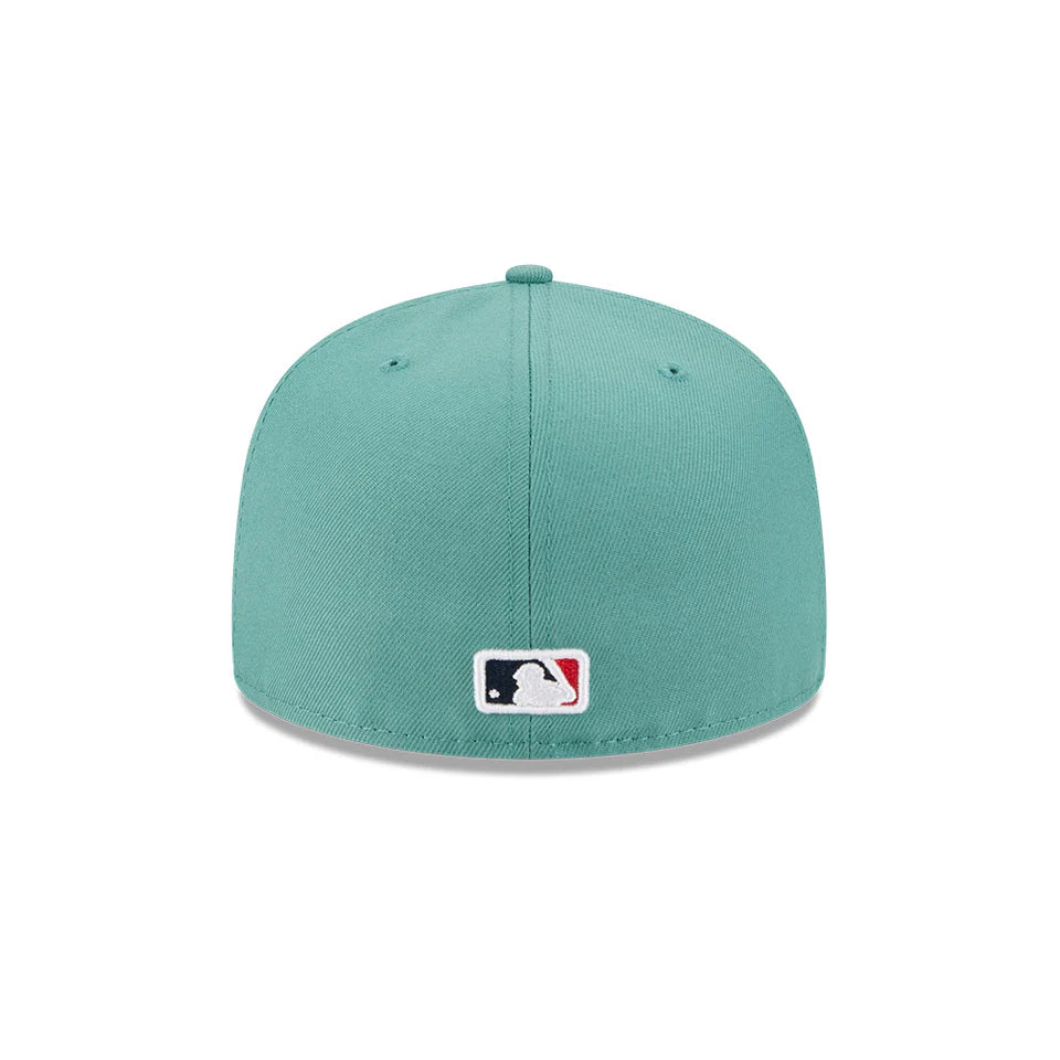 NEW ERA 59FIFTY オンフィールド MLB City Connect ボストン・レッドソックス ミントグリーン【14521643】