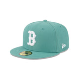 NEW ERA 59FIFTY オンフィールド MLB City Connect ボストン・レッドソックス ミントグリーン【14521643】