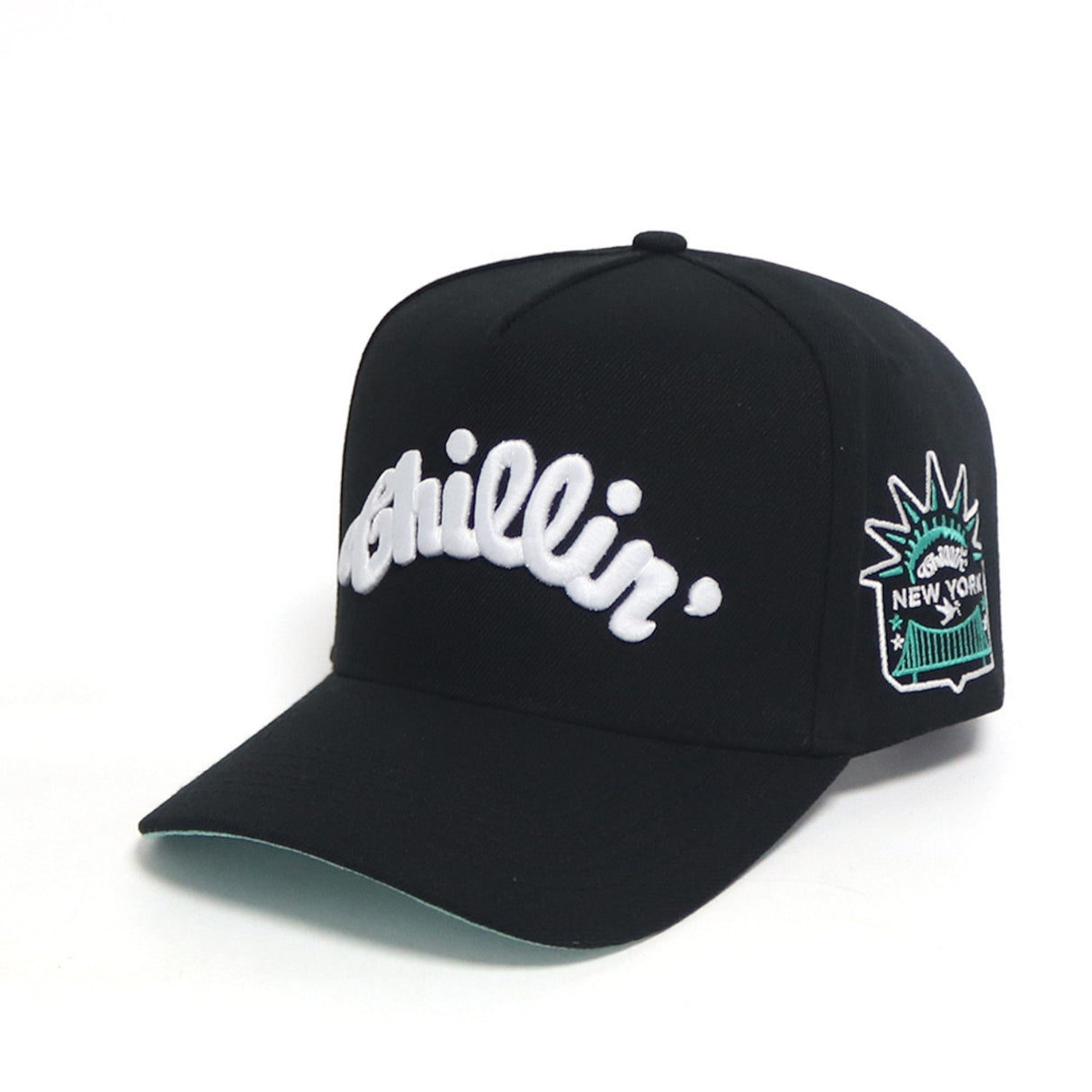 CHILLIN' 5panel Cap New York 3rd- Black / Mint