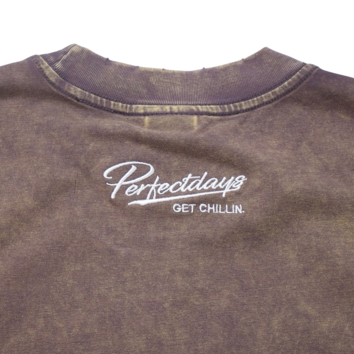 CHILLIN' Women's Big Logo Pigment Cropped S/Tee
