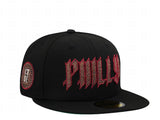 【海外買付品】NEW ERA 59FIFTY PHILADELPHIA PHILLIES CITY CONNECT BLACK