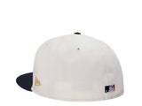 【海外買付品】NEW ERA 59FIFTY ATLANTA BRAVES WORLD SERIES 1995 CHROME THROWBACK TWO TONE