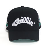 CHILLIN' 5panel Cap New York 3rd- Black / Mint