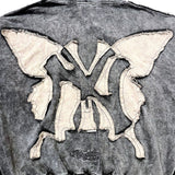 CHILLIN' -NY BUTTERFLY PIGMENT ZIP HOODIE-