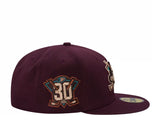 【海外買付品】59FIFTY Anaheim Ducks 30th Anniversary Maroon