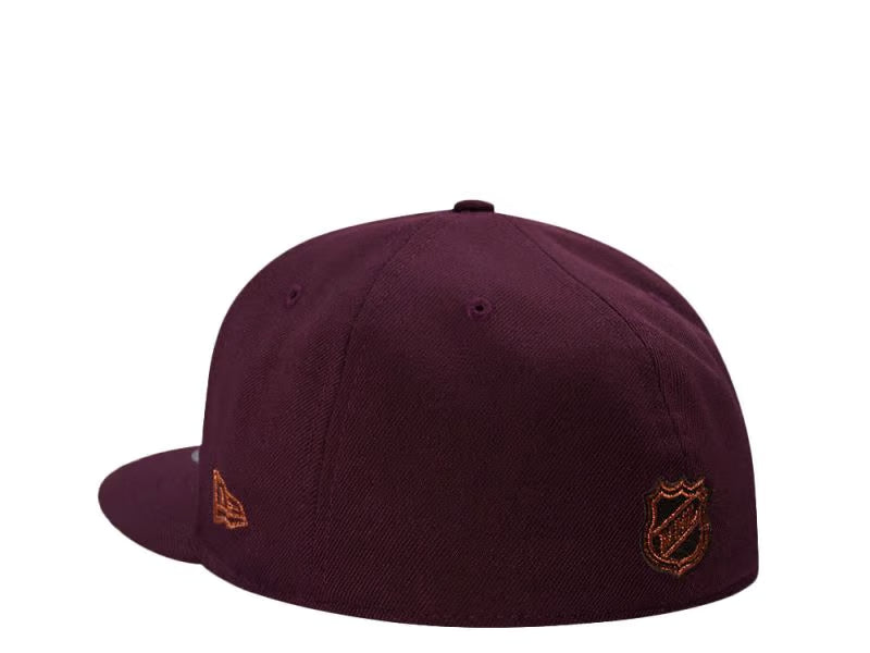 【海外買付品】59FIFTY Anaheim Ducks 30th Anniversary Maroon
