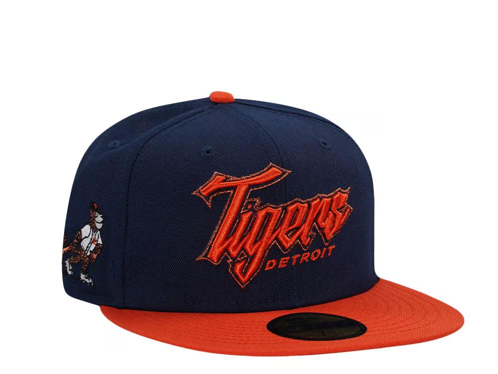 【海外買付品】NEW ERA 59FIFTY DETROIT TIGERS SCRIPT TWO TONE