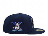 【海外買付品】59FIFTY Anaheim Ducks 10th Anniversary Ocean Metallic