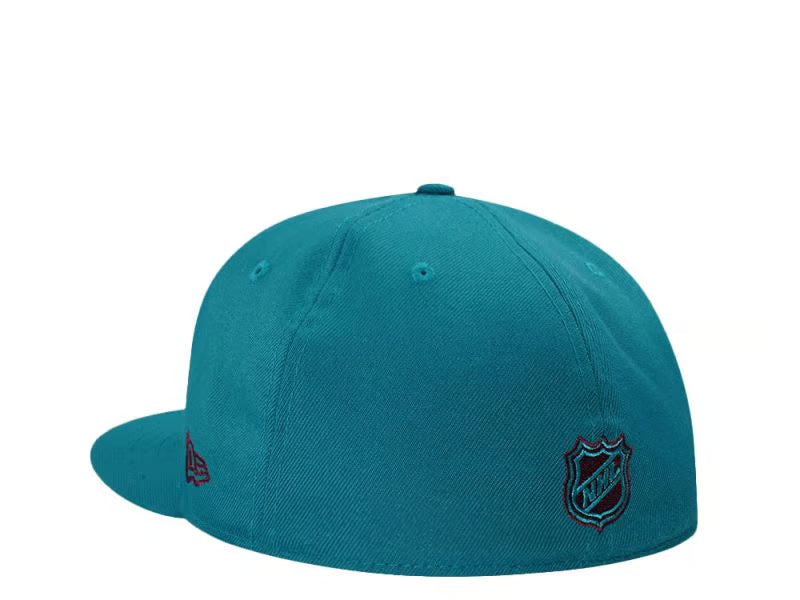 【海外買付品】59FIFTY Anaheim Ducks 10th Anniversary Teal