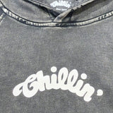 CHILLIN' -Cropped hoodie-