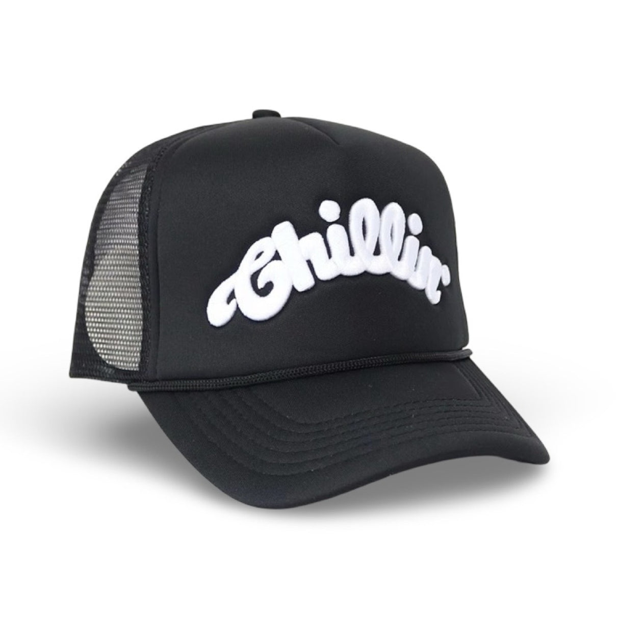 CHILLIN' -LOGO 5PANEL MESH CAP-