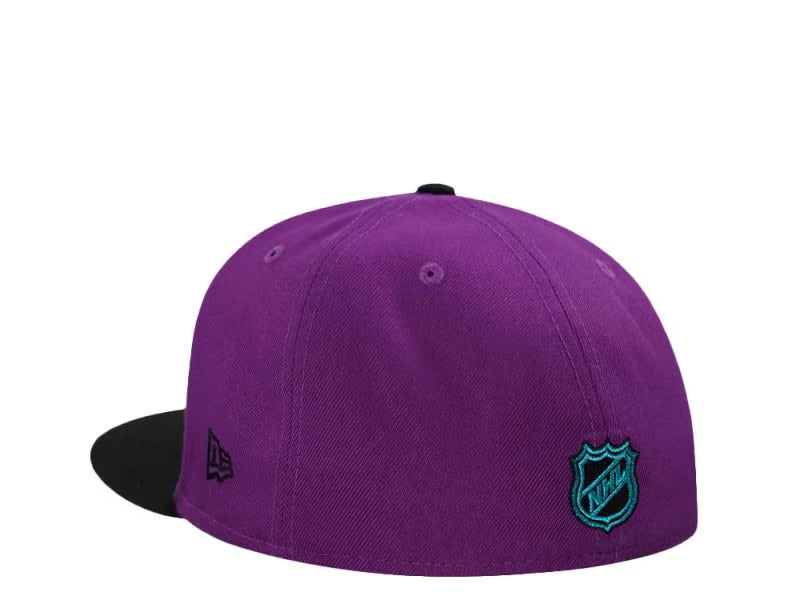 【海外買付品】59FIFTY Anaheim Ducks 10th Anniversary Purple