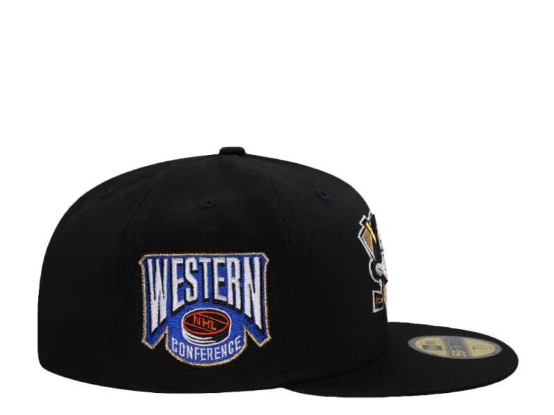 【海外買付品】59FIFTY Anaheim Ducks Western Conference Black