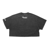CHILLIN' Women's Big Logo Pigment Cropped S/Tee