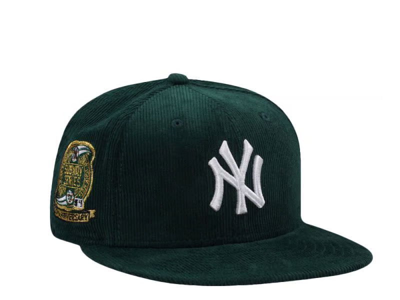 【海外買付品】NEW ERA 59FIFTY New York Yankees Corduroy Subway Series 2000 Green
