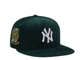【海外買付品】NEW ERA 59FIFTY New York Yankees Corduroy Subway Series 2000 Green