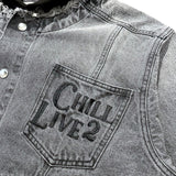 CHILLIN' -Break Denim Jacket-