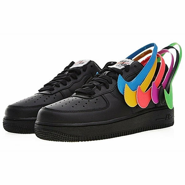 NIKE AIR FORCE 1 LOW SWOOSH PACK ALL-STAR 2018 "BLACK"/ナイキ エアフォース1 ロー "スウッシュパックオールスター/ブラック"/AH8462-002