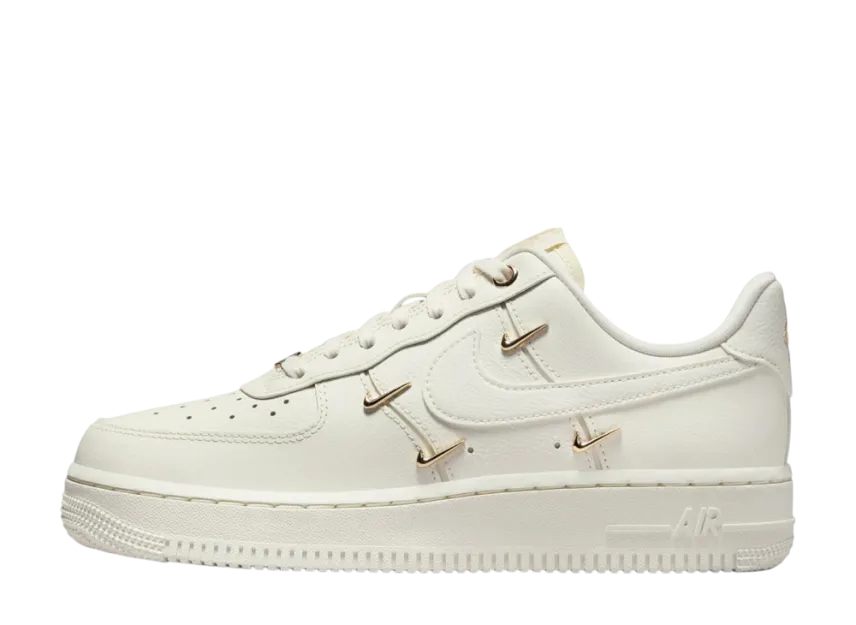 Nike Women's Air Force 1 '07 LX "Sail/Metallic Gold"/ナイキ ウィメンズ エアフォース1 '07 LX "セイル/メタリックゴールド"/FV3654-111