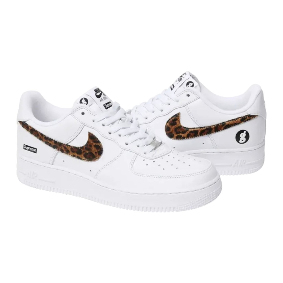 GOODENOUGH × Supreme × Nike Air Force 1 Low "White/Leopard"/グッドイナフ × シュプリーム × ナイキ エアフォース1 ロー "ホワイト/レオパード"/IM3483-100