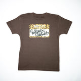 WHITE VELVET "My Name Is Leopard" Kids Tee/ホワイト ベルベット "マイネームイズ レオパード" キッズTシャツ