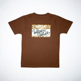 WHITE VELVET "My Name Is Leopard" Kids Tee/ホワイト ベルベット "マイネームイズ レオパード" キッズTシャツ