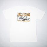 WHITE VELVET "My Name Is Leopard" Kids Tee/ホワイト ベルベット "マイネームイズ レオパード" キッズTシャツ