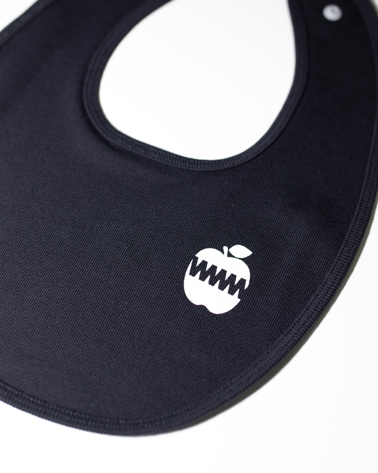 WHITE VELVET "Aplle" Baby Bib/ホワイト ベルベット "アップル" ベビースタイ