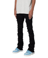 mnml（ミニマル）X597 Paneled Skinny Stacked Denim