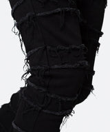 mnml（ミニマル）X597 Paneled Skinny Stacked Denim