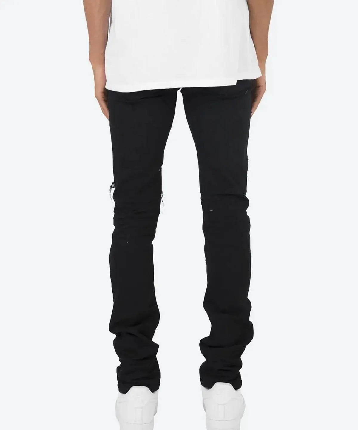 mnml（ミニマル）X201 Rhinestone Skinny Denim
